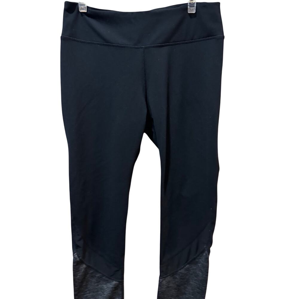 Gaiam leggings black with grey size M